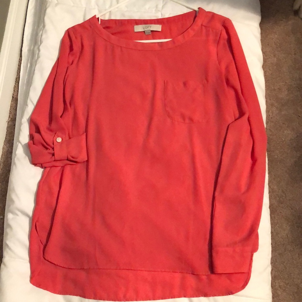 LOFT long sleeve blouse